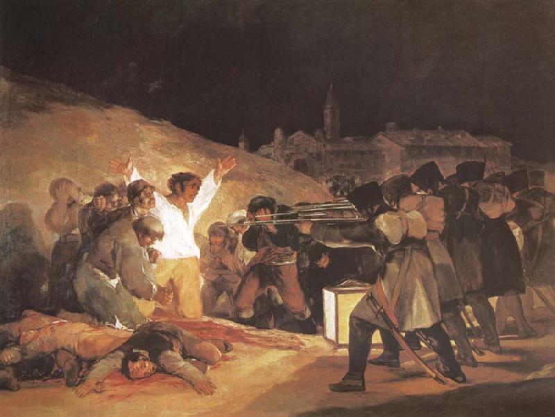 Francisco de goya y Lucientes The third May oil painting image